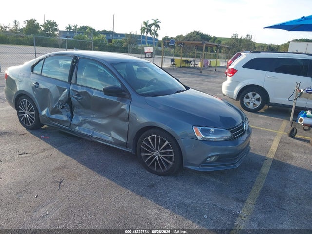 2016 Volkswagen Jetta 1.8t Sport მანქანა იყიდება აუქციონზე, vin: 3VWD17AJ8GM259466, აუქციონის ნომერი: 46222784