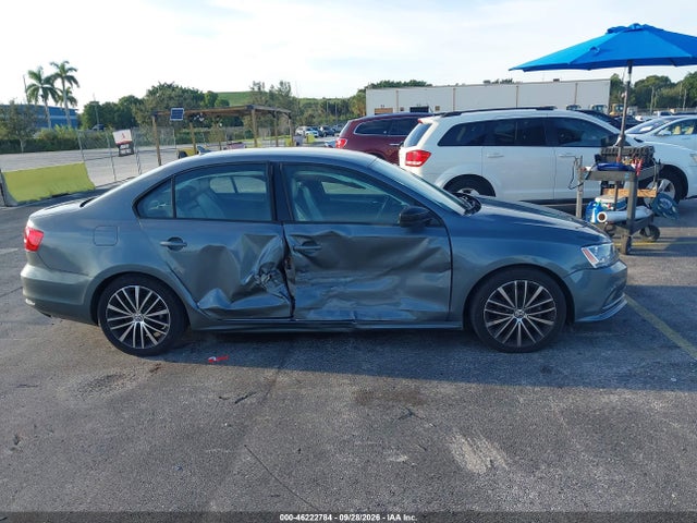 46222784 :رقم المزاد ، 3VWD17AJ8GM259466 vin ، 2016 Volkswagen Jetta 1.8t Sport مزاد بيع