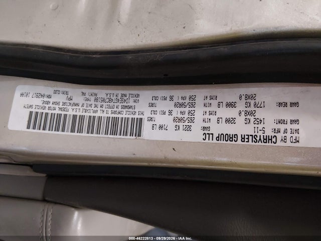 Продаж на аукціоні авто 2011 Dodge Durango Crew, vin: 1D4SE4GT4BC705180, номер лоту: 46222813