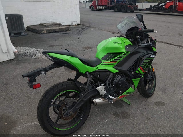 Продаж на аукціоні авто 2023 Kawasaki Ex650 P, vin: ML5EXEP1XPDAA0158, номер лоту: 46222842