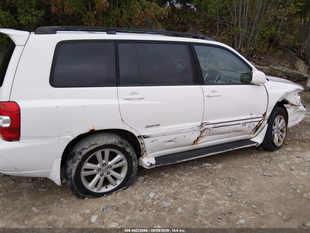 2007 Toyota Highlander Hybrid Limited V6 მანქანა იყიდება აუქციონზე, vin: JTEEW21A170039774, აუქციონის ნომერი: 46222868