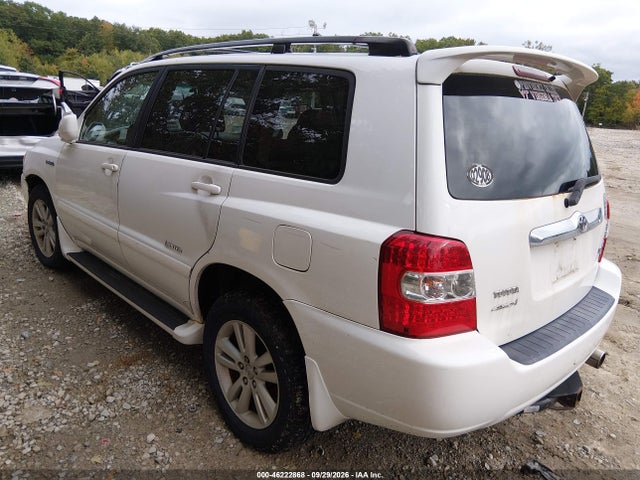 2007 Toyota Highlander Hybrid Limited V6 მანქანა იყიდება აუქციონზე, vin: JTEEW21A170039774, აუქციონის ნომერი: 46222868