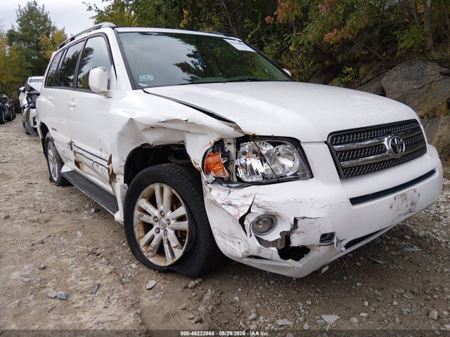 2007 Toyota Highlander Hybrid Limited V6 მანქანა იყიდება აუქციონზე, vin: JTEEW21A170039774, აუქციონის ნომერი: 46222868