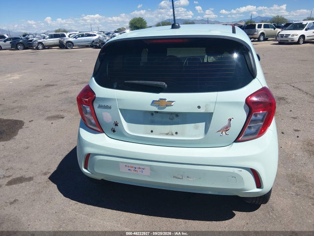 2017 Chevrolet Spark Ls Cvt მანქანა იყიდება აუქციონზე, vin: KL8CB6SA9HC818314, აუქციონის ნომერი: 46222927