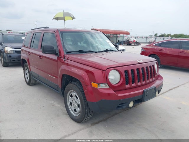 Продажа на аукционе авто 2012 Jeep Patriot Sport, vin: 1C4NJPBA2CD626955, номер лота: 46222956