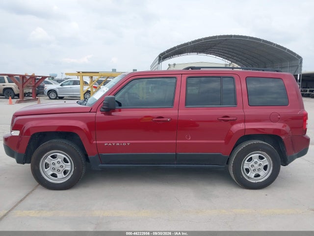Продажа на аукционе авто 2012 Jeep Patriot Sport, vin: 1C4NJPBA2CD626955, номер лота: 46222956