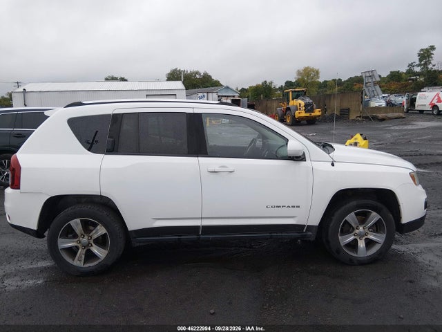 2016 Jeep Compass High Altitude Edition მანქანა იყიდება აუქციონზე, vin: 1C4NJDEB2GD545396, აუქციონის ნომერი: 46222994