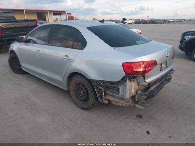 46223099 :رقم المزاد ، 3VW2K7AJ6FM339979 vin ، 2015 Volkswagen Jetta 2.0l S مزاد بيع