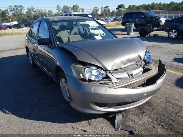 Aukcja sprzedaży 2005 Honda Civic Vp, vin: 2HGES16325H560632, numer aukcji: 46223116