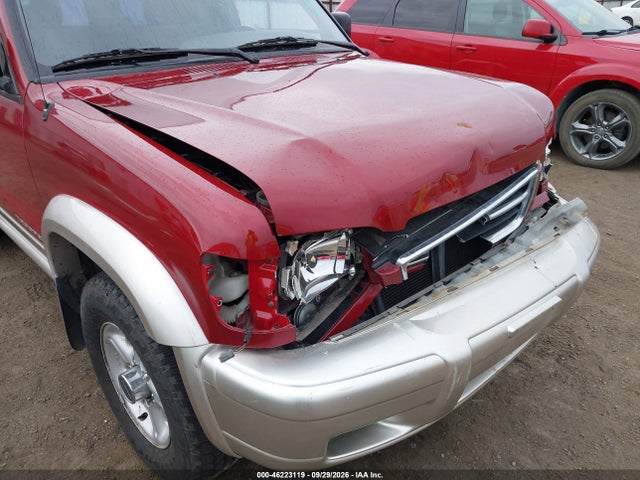 Aukcja sprzedaży 1999 Isuzu Trooper S, vin: JACDJ58X7X7925078, numer aukcji: 46223119