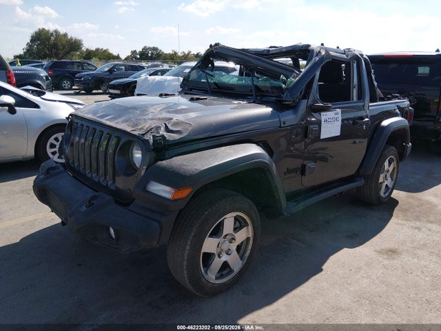 Aukcja sprzedaży 2023 Jeep Wrangler 2-door Sport S 4x4, vin: 1C4HJXAG2PW657720, numer aukcji: 46223202