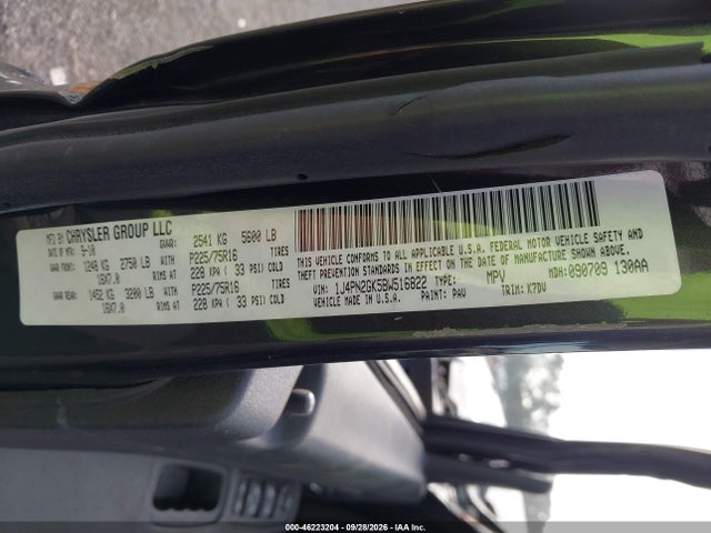 Продаж на аукціоні авто 2011 Jeep Liberty Sport, vin: 1J4PN2GK5BW516822, номер лоту: 46223204
