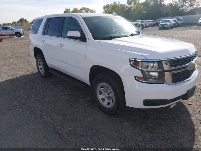 46223227 :رقم المزاد ، 1GNSKFEC0LR111535 vin ، 2020 Chevrolet Tahoe 4wd Commercial Fleet مزاد بيع