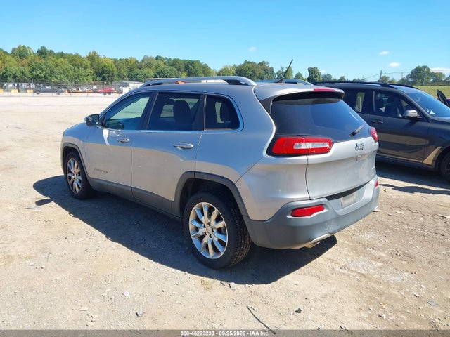 2017 Jeep Cherokee Limited Fwd მანქანა იყიდება აუქციონზე, vin: 1C4PJLDB0HW577936, აუქციონის ნომერი: 46223233