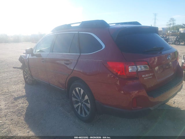 Продажа на аукционе авто 2015 Subaru Outback 2.5i Limited, vin: 4S4BSBLC4F3233077, номер лота: 46223252