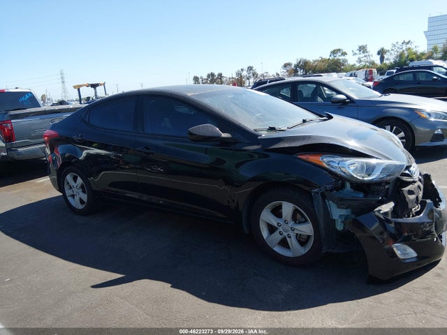 2013 Hyundai Elantra Gls მანქანა იყიდება აუქციონზე, vin: KMHDH4AE9DU824956, აუქციონის ნომერი: 46223273