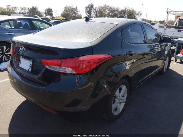 2013 Hyundai Elantra Gls მანქანა იყიდება აუქციონზე, vin: KMHDH4AE9DU824956, აუქციონის ნომერი: 46223273