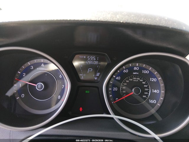 2013 Hyundai Elantra Gls მანქანა იყიდება აუქციონზე, vin: KMHDH4AE9DU824956, აუქციონის ნომერი: 46223273