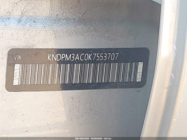 KIA Sportage Lx 2019 KNDPM3AC0K7553707 Image 9