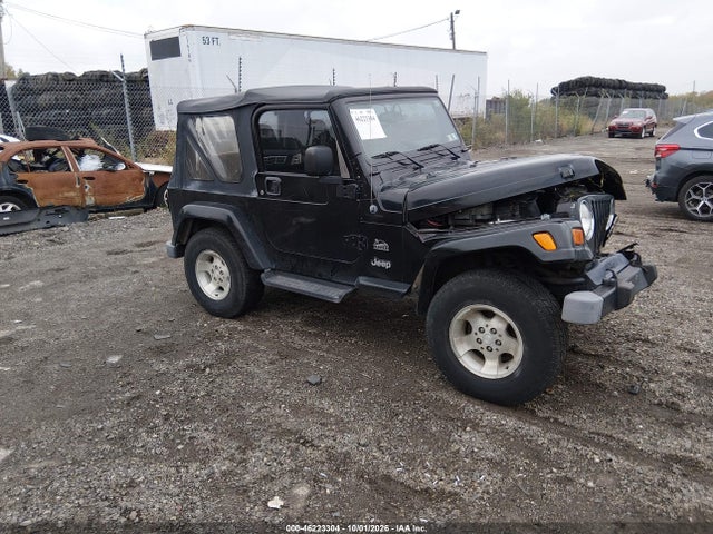 Продаж на аукціоні авто 2003 Jeep Wrangler Sahara, vin: 1J4FA59S03P329943, номер лоту: 46223304