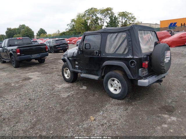 Продаж на аукціоні авто 2003 Jeep Wrangler Sahara, vin: 1J4FA59S03P329943, номер лоту: 46223304