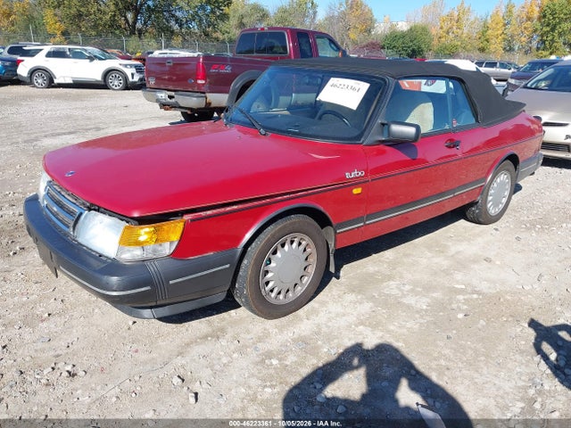 1989 Saab 900 მანქანა იყიდება აუქციონზე, vin: YS3AT76L5K7004795, აუქციონის ნომერი: 46223361