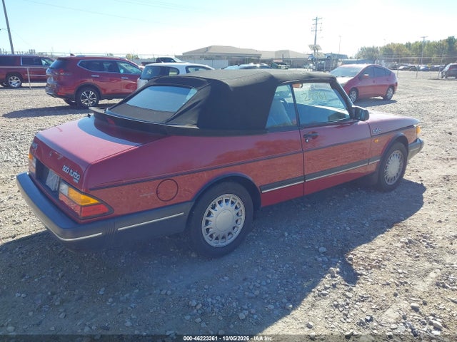 1989 Saab 900 მანქანა იყიდება აუქციონზე, vin: YS3AT76L5K7004795, აუქციონის ნომერი: 46223361