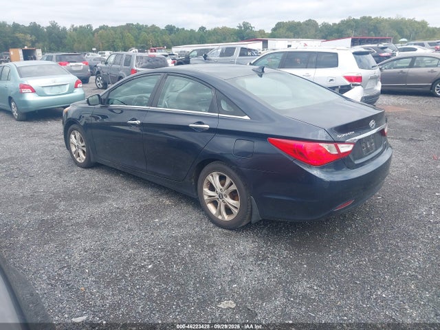 2011 Hyundai Sonata Limited მანქანა იყიდება აუქციონზე, vin: 5NPEC4AC1BH137709, აუქციონის ნომერი: 46223428