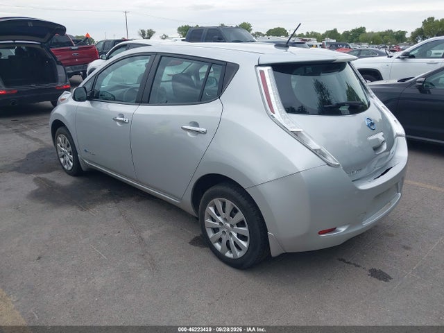Продажа на аукционе авто 2015 Nissan Leaf S, vin: 1N4AZ0CP0FC302209, номер лота: 46223439