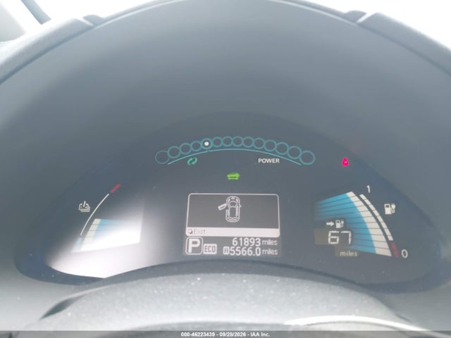 Продажа на аукционе авто 2015 Nissan Leaf S, vin: 1N4AZ0CP0FC302209, номер лота: 46223439