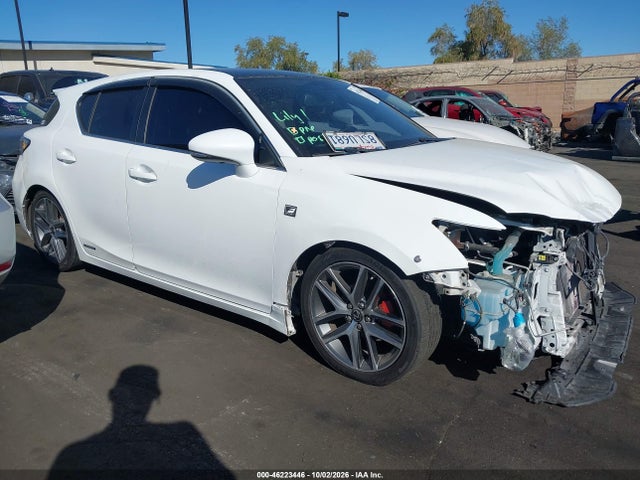 Aukcja sprzedaży 2017 Lexus Ct 200h, vin: JTHKD5BHXH2300737, numer aukcji: 46223446