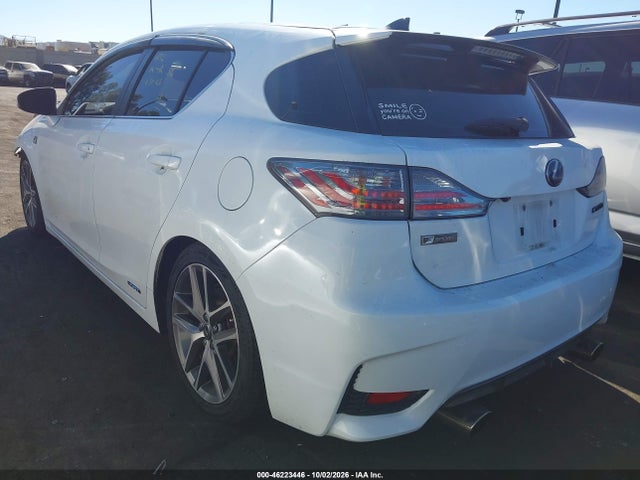 Aukcja sprzedaży 2017 Lexus Ct 200h, vin: JTHKD5BHXH2300737, numer aukcji: 46223446