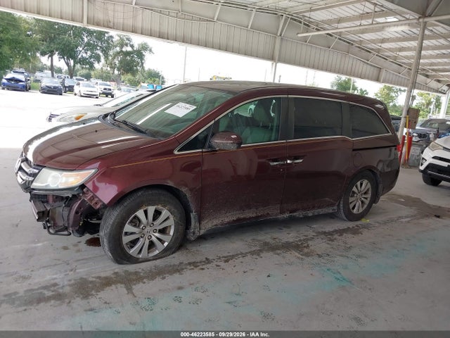 Продажа на аукционе авто 2015 Honda Odyssey Ex-l, vin: 5FNRL5H67FB108534, номер лота: 46223585