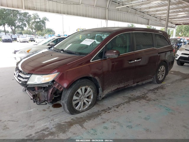 Продажа на аукционе авто 2015 Honda Odyssey Ex-l, vin: 5FNRL5H67FB108534, номер лота: 46223585