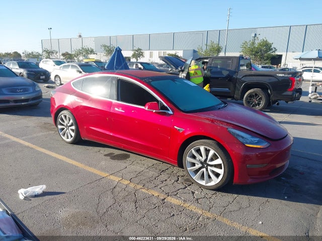 Продаж на аукціоні авто 2018 Tesla Model 3 Long Range/mid Range, vin: 5YJ3E1EA6JF163812, номер лоту: 46223631