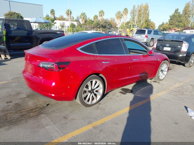 Продаж на аукціоні авто 2018 Tesla Model 3 Long Range/mid Range, vin: 5YJ3E1EA6JF163812, номер лоту: 46223631