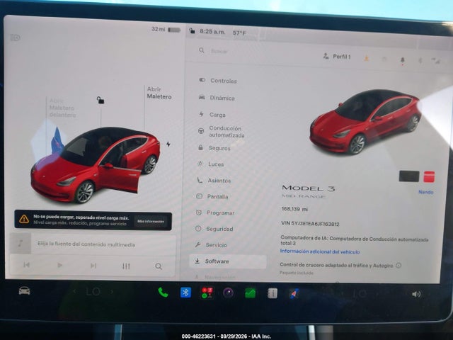 Продаж на аукціоні авто 2018 Tesla Model 3 Long Range/mid Range, vin: 5YJ3E1EA6JF163812, номер лоту: 46223631