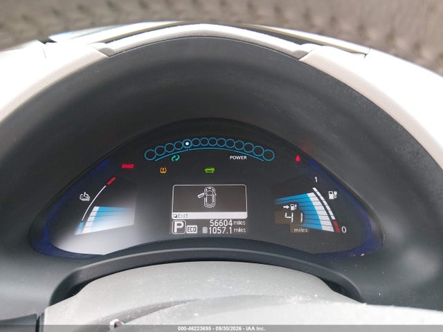 46223695 :رقم المزاد ، 1N4AZ0CP6DC406877 vin ، 2013 Nissan Leaf Sv مزاد بيع