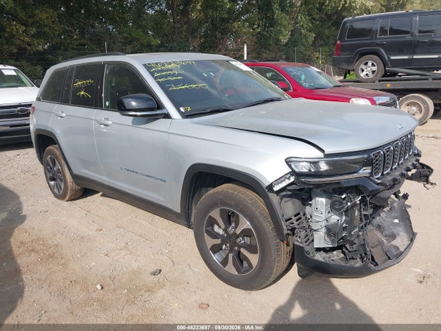 2025 Jeep Grand Cherokee 4xe მანქანა იყიდება აუქციონზე, vin: 1C4RJYB60S8704000, აუქციონის ნომერი: 46223697