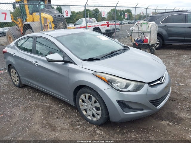 Продаж на аукціоні авто 2015 Hyundai Elantra Gl, vin: 5NPDH4AE1FH589910, номер лоту: 46223699