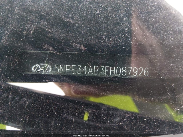 Продажа на аукционе авто 2015 Hyundai Sonata Sport 2.0t, vin: 5NPE34AB3FH087926, номер лота: 46223721
