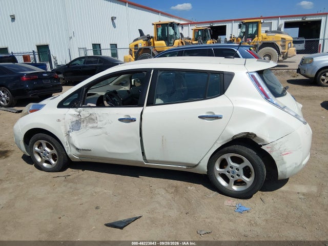 46223843 :رقم المزاد ، JN1AZ0CP1BT006994 vin ، 2011 Nissan Leaf Sl مزاد بيع