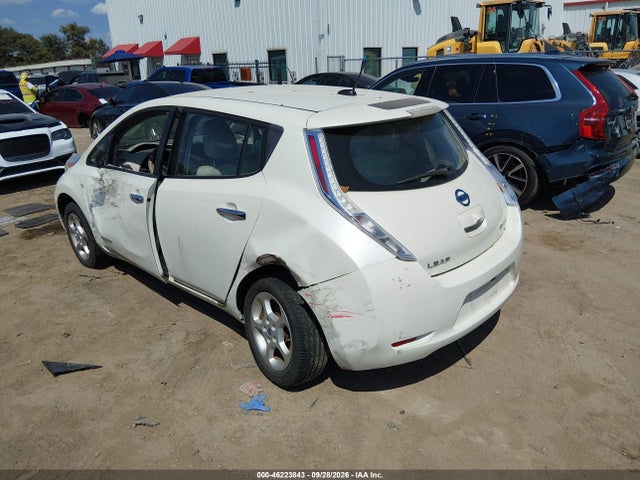 46223843 :رقم المزاد ، JN1AZ0CP1BT006994 vin ، 2011 Nissan Leaf Sl مزاد بيع