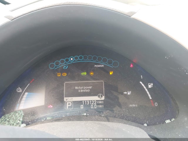 46223843 :رقم المزاد ، JN1AZ0CP1BT006994 vin ، 2011 Nissan Leaf Sl مزاد بيع