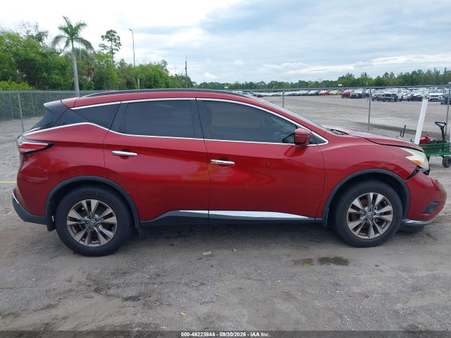 2016 Nissan Murano Sv მანქანა იყიდება აუქციონზე, vin: 5N1AZ2MH1GN119559, აუქციონის ნომერი: 46223844