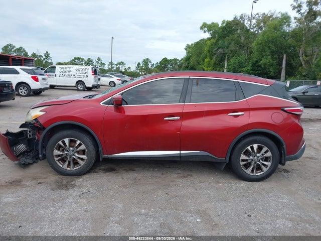 2016 Nissan Murano Sv მანქანა იყიდება აუქციონზე, vin: 5N1AZ2MH1GN119559, აუქციონის ნომერი: 46223844