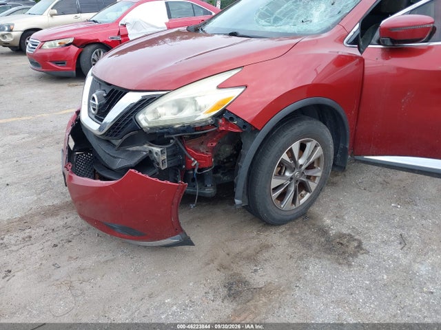 2016 Nissan Murano Sv მანქანა იყიდება აუქციონზე, vin: 5N1AZ2MH1GN119559, აუქციონის ნომერი: 46223844