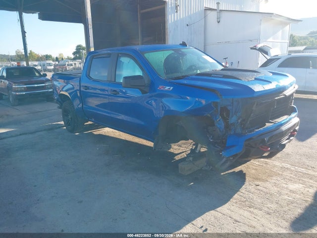 Auction sale of the 2022 Chevrolet Silverado 1500 4wd  Short Bed Custom Trail Boss, vin: 3GCUDCET3NG656206, lot number: 46223852