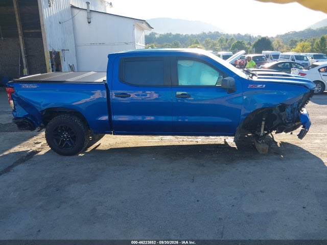 46223852 :رقم المزاد ، 3GCUDCET3NG656206 vin ، 2022 Chevrolet Silverado 1500 4wd  Short Bed Custom Trail Boss مزاد بيع