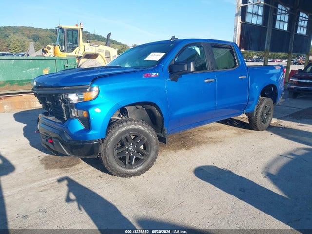 46223852 :رقم المزاد ، 3GCUDCET3NG656206 vin ، 2022 Chevrolet Silverado 1500 4wd  Short Bed Custom Trail Boss مزاد بيع